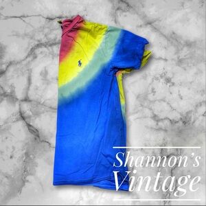 Polo Ralph Lauren Kids Sz XL Tie Dye Shirt A38